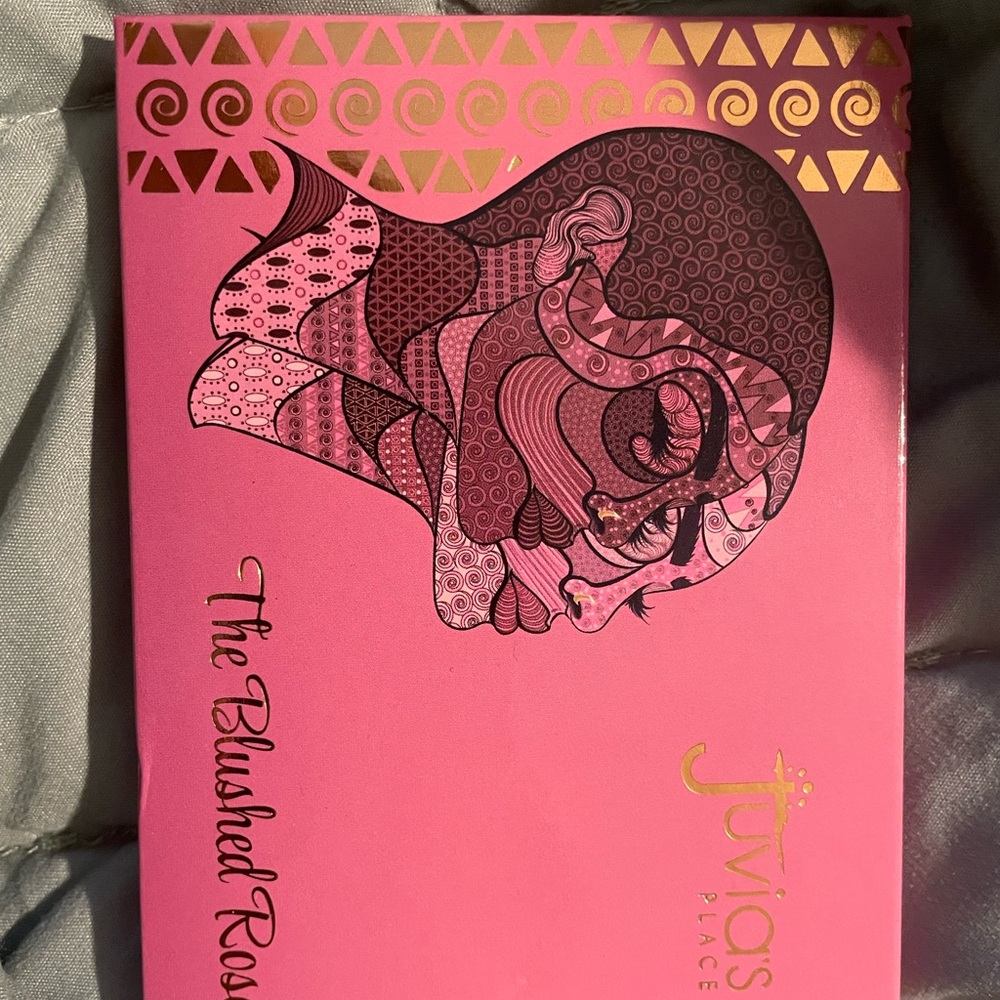 Juvia's Place Blushed Rose Palette in Pink and Gold